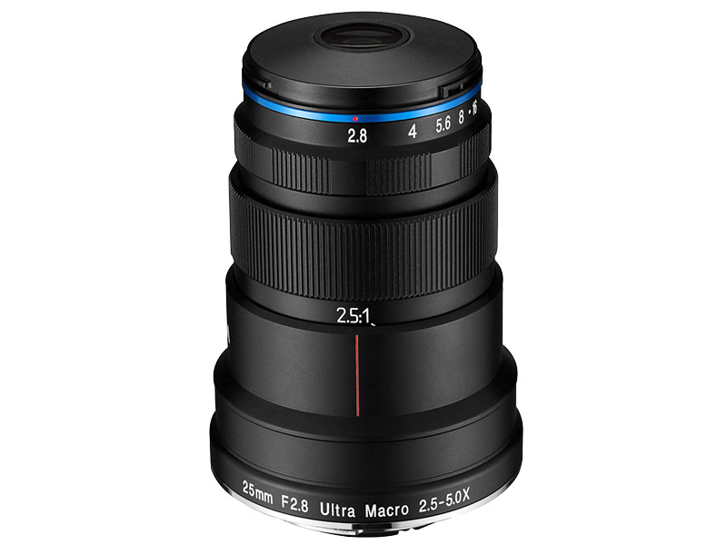 Laowa 25mm f/2.8 2.5-5X Ultra-Macro Canon RF objektív-0