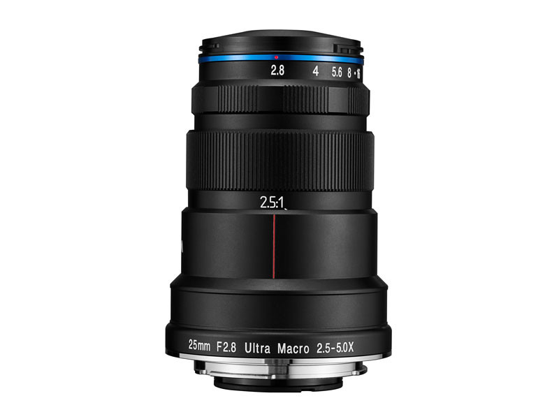 Laowa 25mm f/2.8 2.5-5X Ultra-Macro Canon EF objektív-0