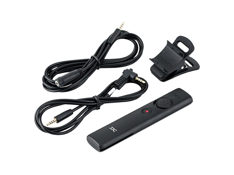 JJC SR-P2 vezetékes távkioldó, mint Panasonic DMW-RS2E / DMW- RSL1E távkioldó (Lumix DC-S5, DC-S1, DC-S1H, DC-GH5M2, DC-GH5, DC-GH5S, DC-G9, DC-G90, DMC-FZ2000EP, DC-FZ10002EP, DMC-FZ300, DMC-F30 fényképezőgépekhez)-1