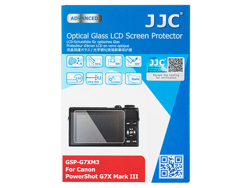 JJC GSP-G7XM3 kijelzővédő üveg Canon G7 MIII-0