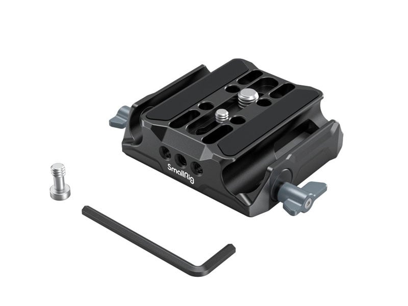 Smallrig 3357 Univerzal LWS Baseplate With Dual 15mm Rod Clamp-0