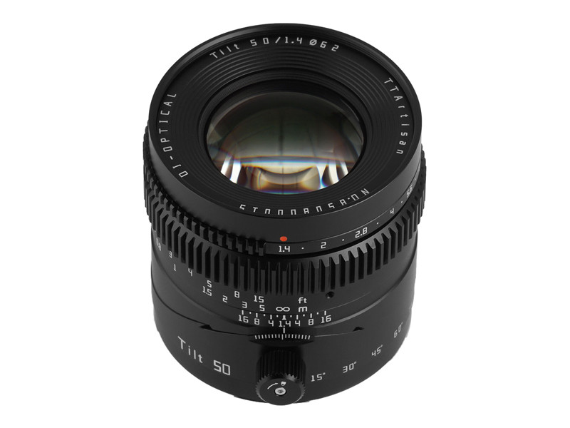 TTartisan Tilt 50mm f1.4 Leica L Mount (fekete)-0