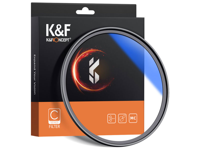 K&F Concept 62mm Classic Series, Blue-Coated HMC UV szűrő-0