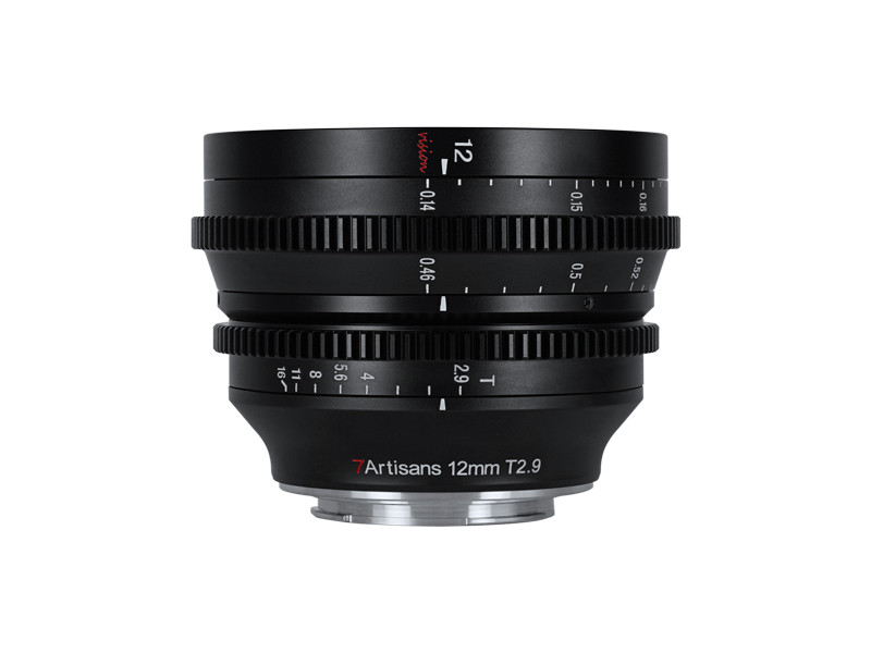 7Artisans 12mm T2.9 Panasonic/Olympus (M43 Mount) APS-C Cine objektív-2