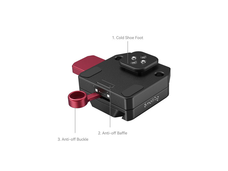 SmallRig Power Supply Mount Plate For DJI RS-1