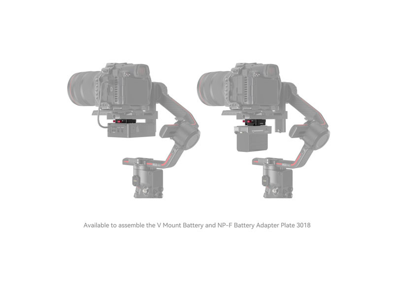 SmallRig Power Supply Mount Plate For DJI RS-3