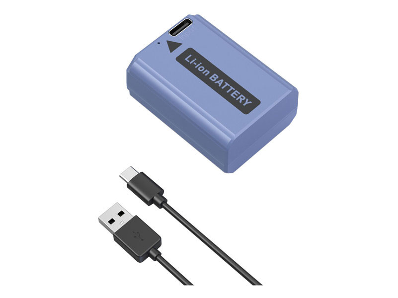 SmallRig 4330 NP-FW50 akkumulátor USB-C csatlakozással-1