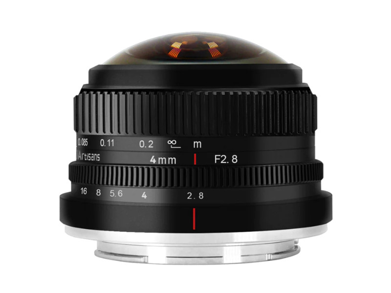 7artisans 4mm f2.8 Fisheye Fujifilm (X Mount) APS-C fekete-1