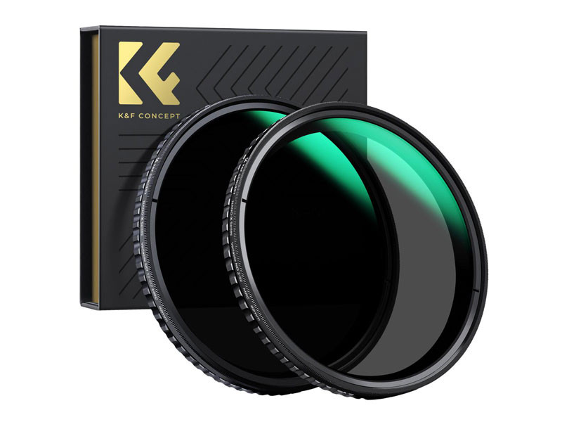 K&F Concept 49mm Variable ND szűrő kit 2 darabos ND2-32 & ND32-512-0