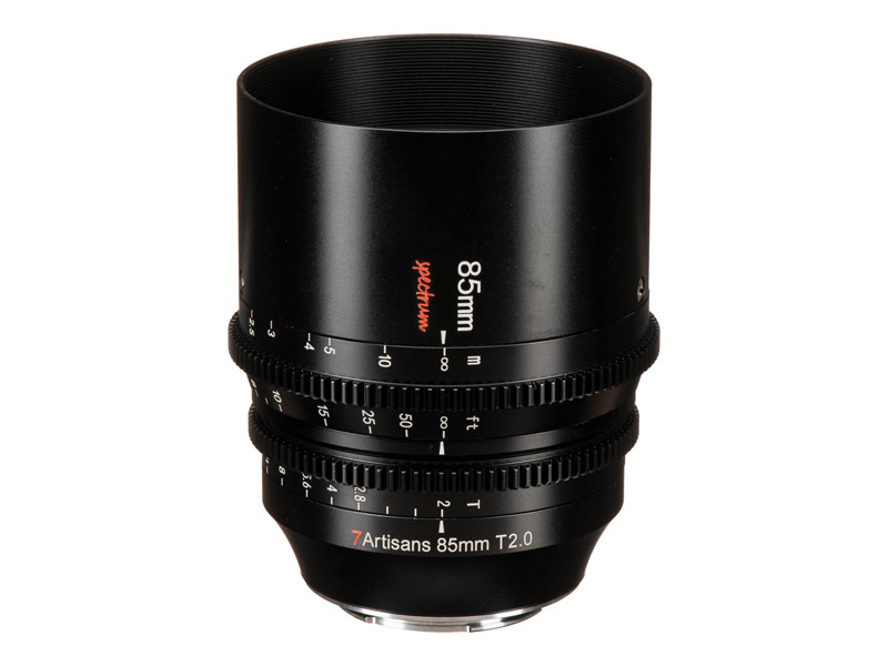 7artisans 85mm T2.0 Panasonic/Leica/Sigma (L mount) cine objektív-0