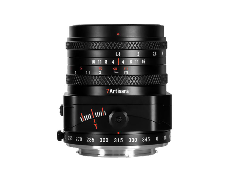 7artisans Tilt-shift 50mm F1.4, Fuji FX (fekete)-0