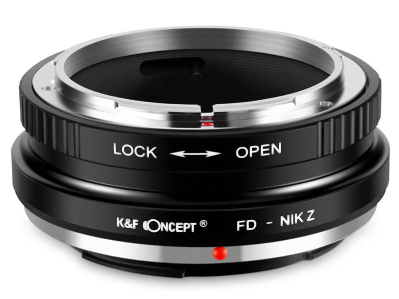 K&F Concept Canon FD adapter - Nikon Z vázakra-0