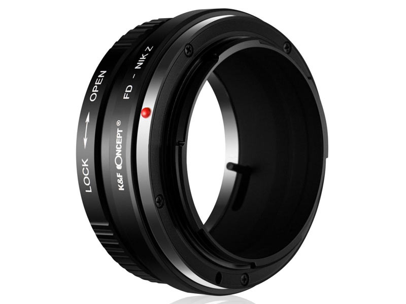 K&F Concept Canon FD adapter - Nikon Z vázakra-2
