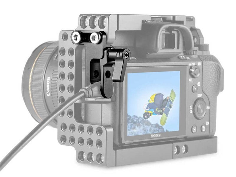 Smallrig 1679 HDMI Lock for Sony A7II/A7RII/A7SII-5