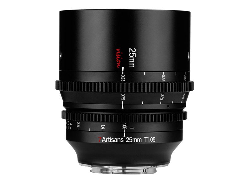7artisans 25mm T1.05 Canon EOS R (APS-C) Cine objektív-0