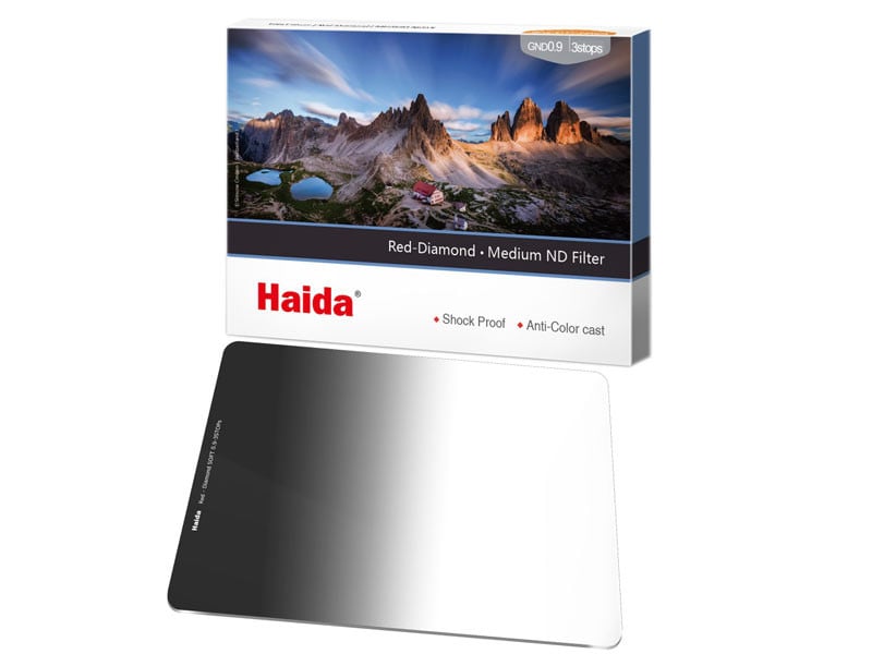 Haida 62893 Red Diamond Medium ND0.9 Filter 100x150-0
