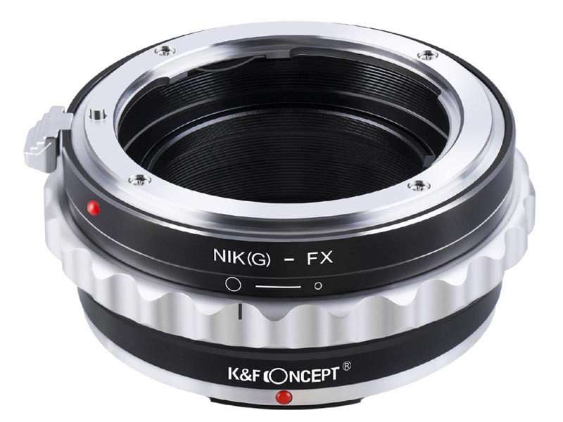 K&F Concept Nikon G adapter - Fujifilm X vázakra-0