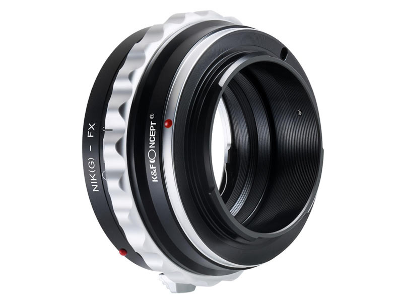 K&F Concept Nikon G adapter - Fujifilm X vázakra-3
