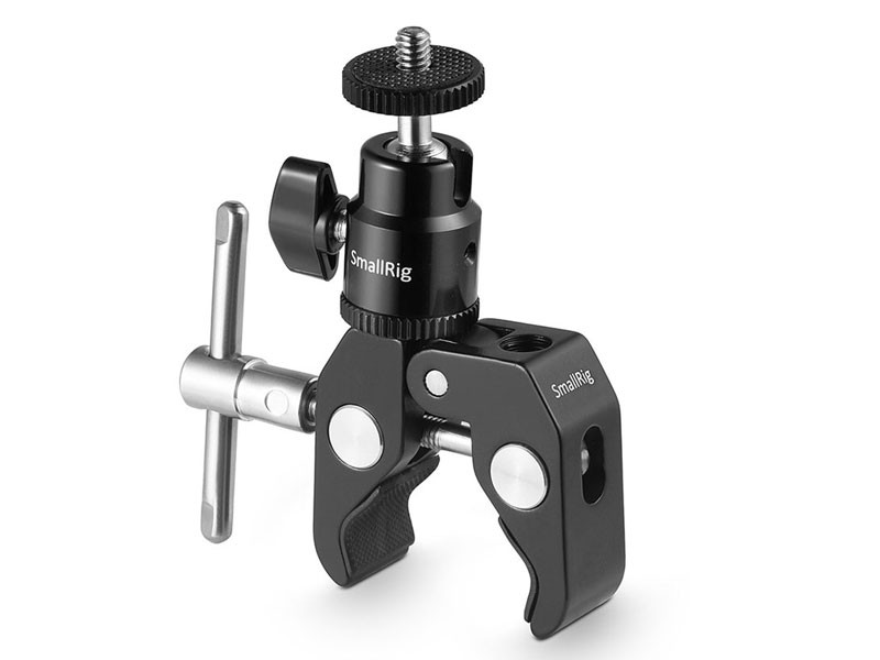 SmallRig 1124 Clamp Mount v1 W/Ball Head Mount-0