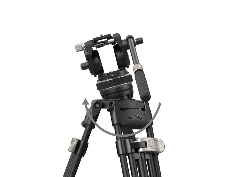 SmallRig FreeBlazer Heavy-Duty Carbon Fiber Tripod Kit 3989-3