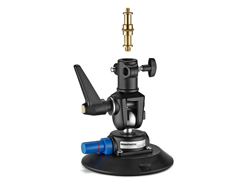 Manfrotto MCUPVR Virtual Reality öntapadós pumpa spigot adapterrel-1