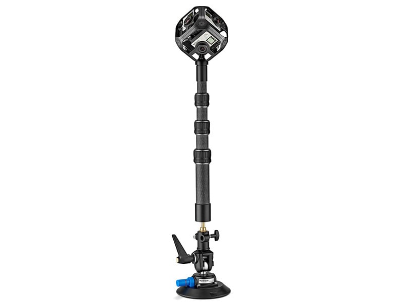 Manfrotto MCUPVR Virtual Reality öntapadós pumpa spigot adapterrel-2
