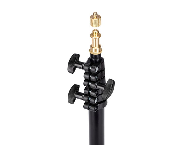 Manfrotto Low mini pro alumínium lámpa állvány, fekete-4
