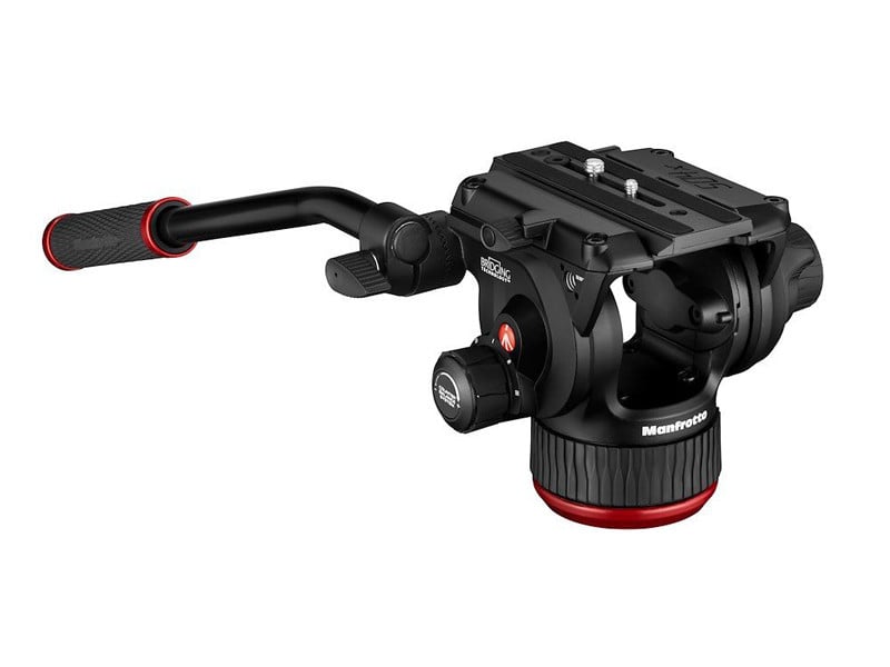 Manfrotto 504X Fluid Videó fej lapos alappal-0