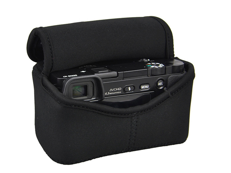 JJC OC-S1BK neoprene MILC fényképezőgép tok fekete-1