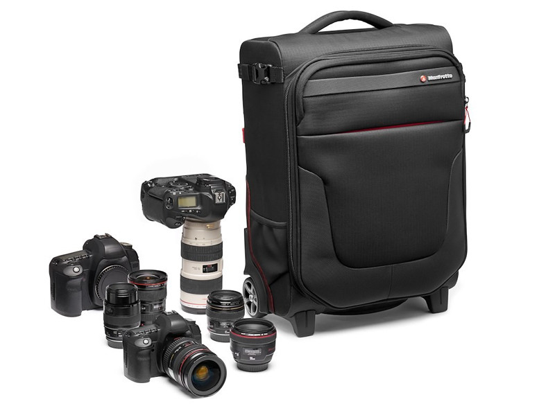 Manfrotto Pro Light Reloader Air-50 gurulós bőrönd, kézipoggyász méretű-0