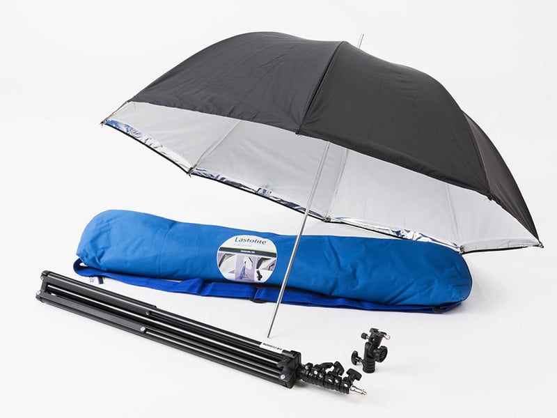Manfrotto (Lastolite) LU2473F 72cm-es ernyő készlet állvánnyal és dönthető fejjel-0