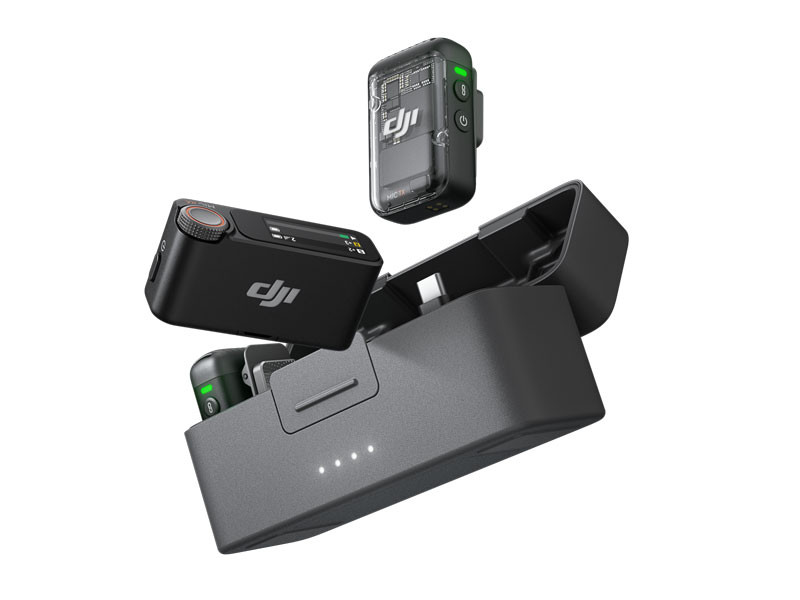 DJI MIC 2 (2 TX + 1 RX + töltő tok) (CE)-1