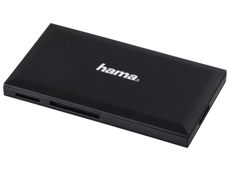 Hama USB 3.0 SUPERSPEED "SLIM" MULTI KÁRTYAOLVASÓ, FEKETE-0