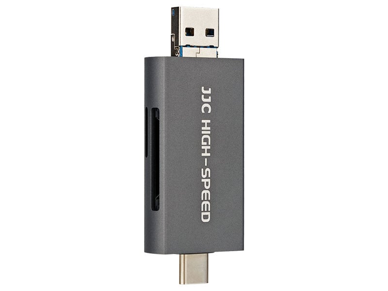 JJC CR-UTC4AC szürke USB 3.1 kártyaolvasó-1