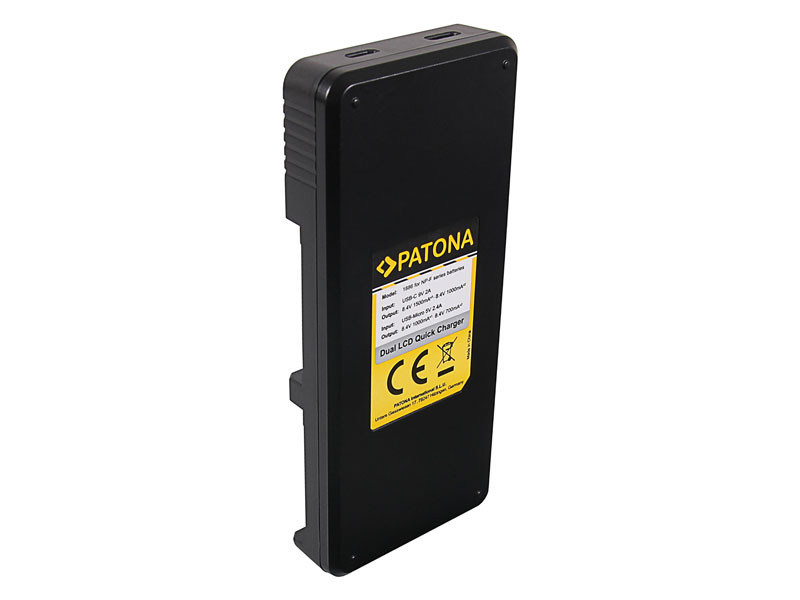 Patona Sony NP-F Dual LCD USB töltő (F550 F750 F970 FM50)-2