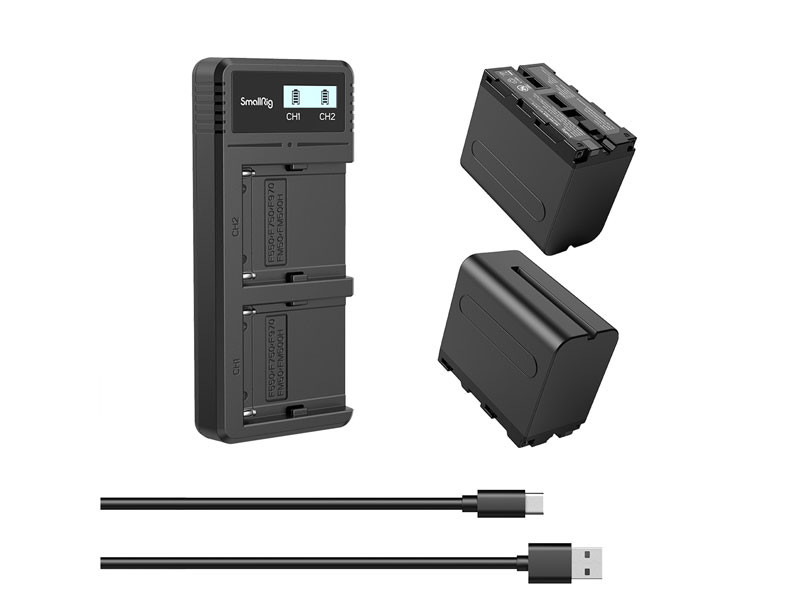 Smallrig NP-F970 akku és akkutöltő szett 3823-0