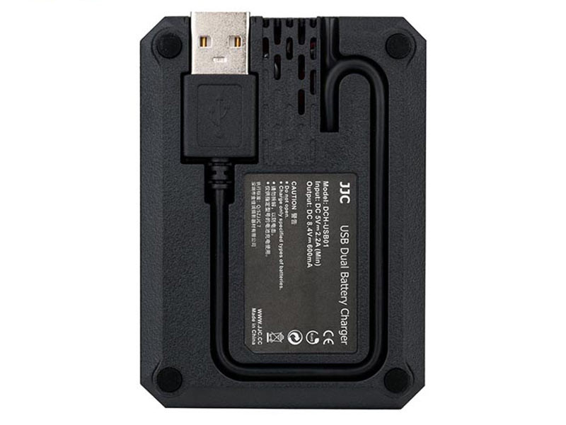 JJC DCH-NPFW50 USB dupla töltő Sony NP-FW50-hez-1