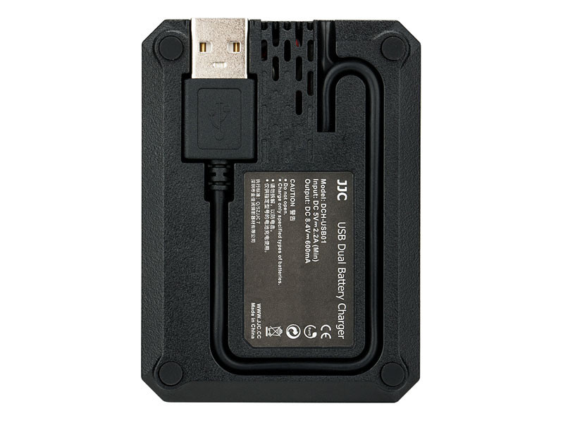 JJC DCH-ENEL14A USB dupla akkumulátor töltő-1