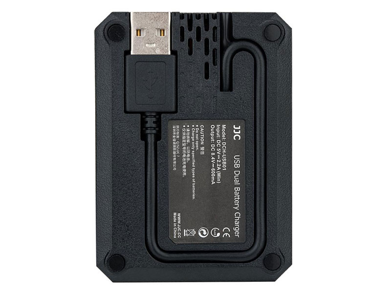 JJC DCH-ENEL15 USB dupla akkumulátor töltő-1