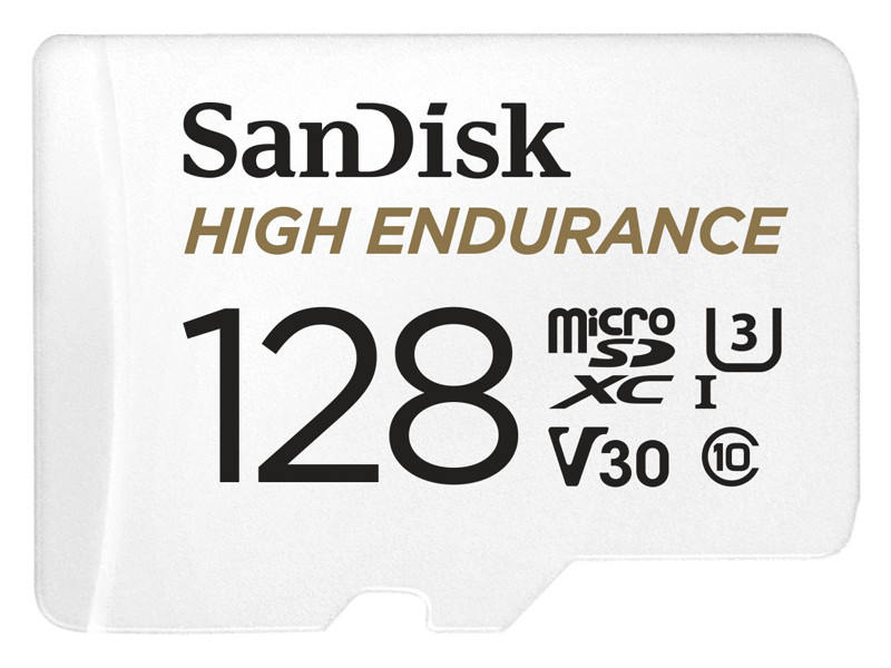 SANDISK MICRO SDXC KÁRTYA HIGH ENDURANCE 128GB,100 MB/S,C10,U3,V30-0