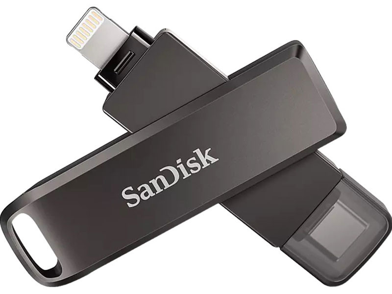 Sandisk 256 GB IXPAND Flash Drive Luxe USB-C + Ligthning csatlakozással-1