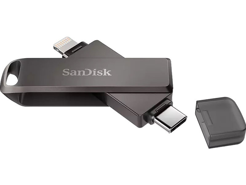 Sandisk 256 GB IXPAND Flash Drive Luxe USB-C + Ligthning csatlakozással-0