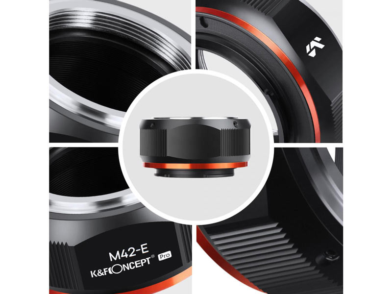 K&F Concept M42 Adapter - Sony E váz (új modell)-1