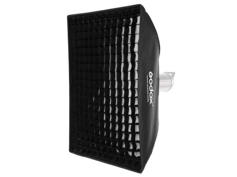 Godox 80x120cm Ernyő softbox méhsejtráccsal (Bowens)-0