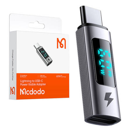 Átalakító adapter / csatlakozó Lightning-ról USB-C-re Mcdodo OT-5990, PD 36W-2