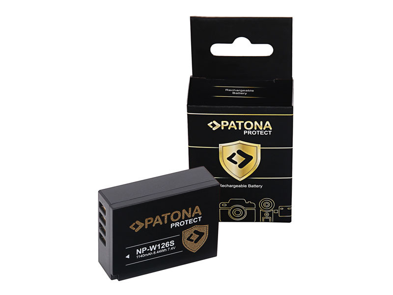 Patona Fujifilm NP-W126S Protect Akku XT-3-0