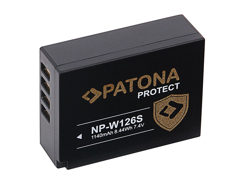 Patona Fujifilm NP-W126S Protect Akku XT-3-1