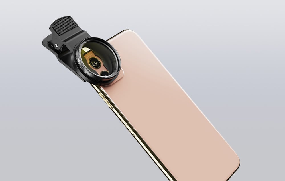 APEXEL APL-37UV-7G 37mm-es mobiltelefon objektív készlet-2