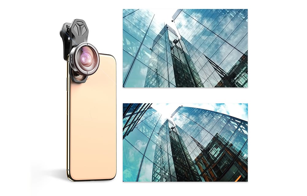 APEXEL APL-HB170SW 170° szuperszéles látószögű mobiltelefon objektív-3