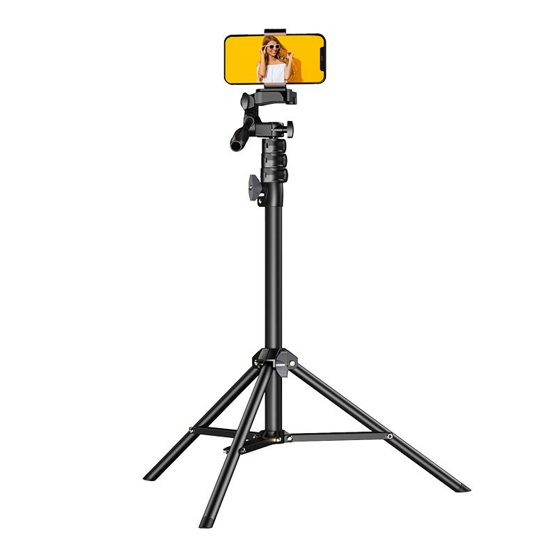 APEXEL APL-JJ070 178cm szelfibot/állvány kioldóval (fekete)-0